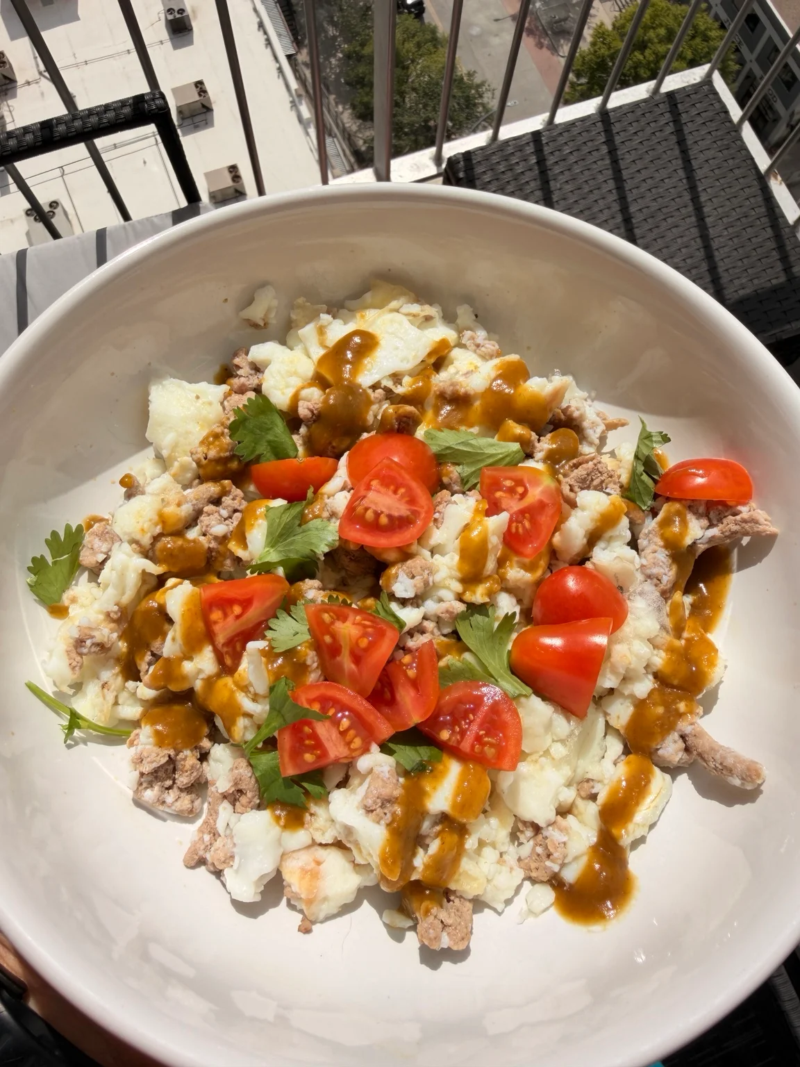 Egg Whites, Turkey & Potatoes
